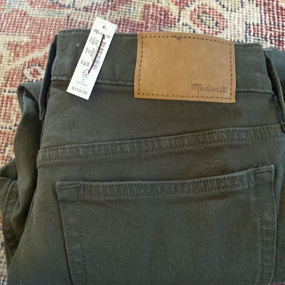 Madewell Garment-Dyed Athletic Slim Jeans NG313 - Picture 6 of 7